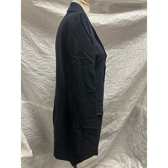 Carmen Marc Valvo Women's Black Beaded Blazer and Skirt Set, Size 6 - Picture 3 of 10